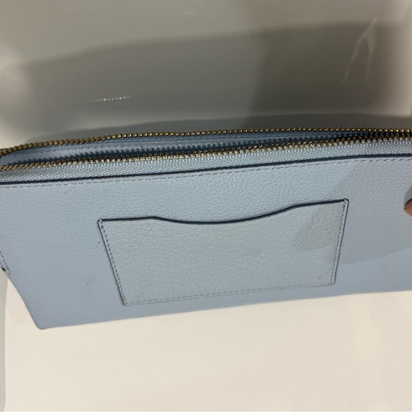 Coach Baby Blue Wristlet new without tags. - Picture 5 of 14
